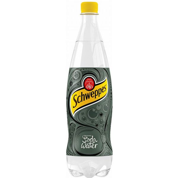 Schweppes Original Soda Water (1L) - Pack of 6