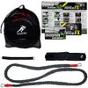Kbands Training Speed Reactive Stretch Cord - Adjustable Belt, Anchor Strap, Dual Resistance Cord, Overspeed Accelerator, Vertical FX (Waist Size 32-39 Inches)