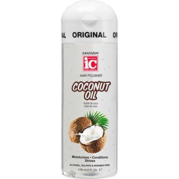 Fantasia Ic Hair Polisher 6oz Coconut Oil, 1 Pack.