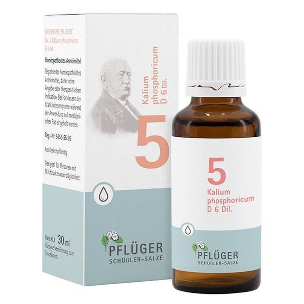 Biochemie Pflüger 5 Potassium Phosphoricum D 6 Drops