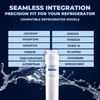 Mist MSWF Refrigerator Water Filter Replacement, Compatible with GE Models: 101820A, 101821B, 101821, 1 Pack - Mist