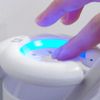 Utorex Private Toothbrush Sterilizer Wireless Rechargeable Toothbrush Dryer for 1 Person URC-10, White