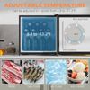 1.1Cu.Ft Mini Freezer with Reversible Door for Home Office Silver