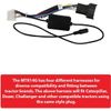 Caterpillar Tractor Radio | Bluetooth | USB | Plug N Play Harness | Headphone