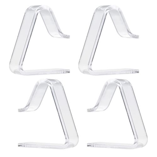 Skyzone 4 Piece Table Cloth Clip Clear, Picnic Table Cloth Clip Plastic Outdoor Table Cover Clip For Garden, Home, Restaurant, Picnic, Party and Wedding