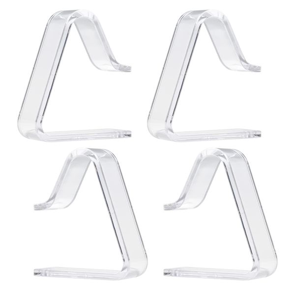 Skyzone 4 Piece Table Cloth Clip Clear, Picnic Table Cloth Clip Plastic Outdoor Table Cover Clip For Garden, Home, Restaurant, Picnic, Party and Wedding