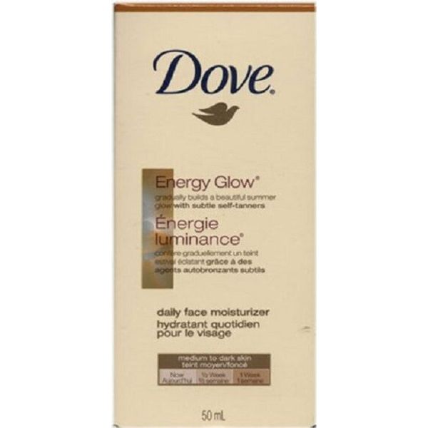 Dove Energy Glow - Medium To Dark Skin - 50mL