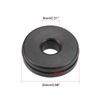 sourcing map Side Cover Grommet Single Side Rubber Washer 2Set