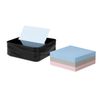 Post it Note Dispenser 3x3 Grey with 3 Pads Super Sticky Notes Included