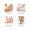 ForPro Non-Woven Epilating Strips, White, Tear-Resistant, Pre-Cut Strips for Hair Removal, 3” W x 9” L, 100-Count