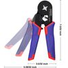 WORKPRO Ferrule Crimping Tool Kit Ratchet Wire Crimping Plier w/800PCS Terminals