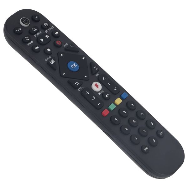 VINABTY New Remote Control Replacement fit for MANHATTAN FREEVIEW PLAY RECEIVER REMOTE CONTROLLER
