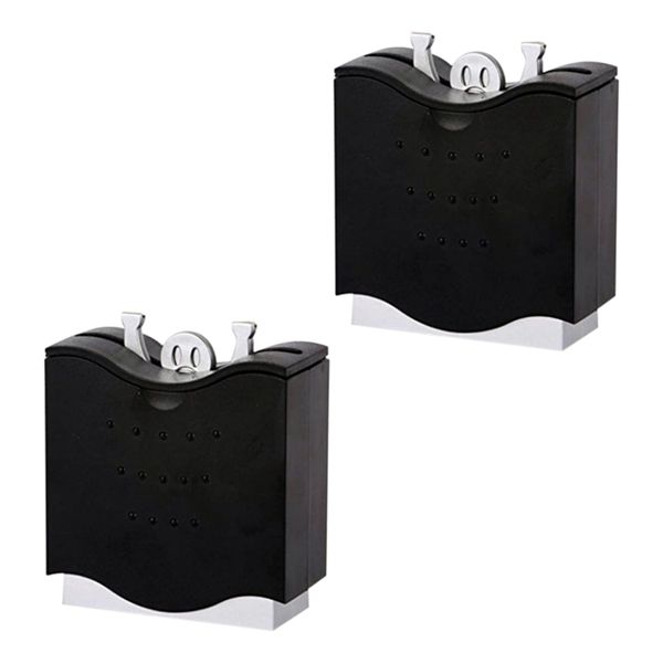 Felimoa Toothpick Holder Toothpick Dispenser Holder Set of 2