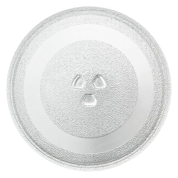 SPARES2GO Glass Turntable Plate for Kenwood K20MSS10 Microwave Oven (255mm / 10" Diameter)