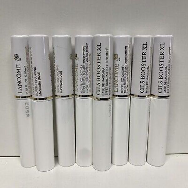 8 Lancome Cils Booster XL Vitamin Infused Mascara Lash Primer Base .07 oz x 8