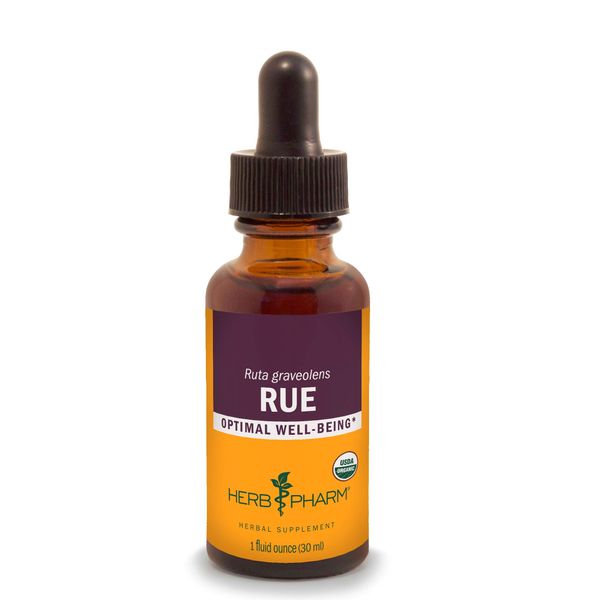 Herb Pharm Certified Organic Rue Liquid Extract - 1 Ounce