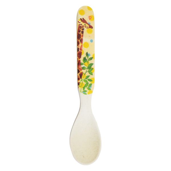 AQUA Miscellaneous Goods Bamboo Fiber Spoon Giraffe