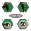 YongXiangPeng Single Open End Spanner,Flat Spanner 30mm Compression Fitting Spanner,Lightweight Wrench Nut Spannerfor Narrow Space Caravan Fixing