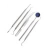 Professional Dental Hygiene Kit, Calculus Plaque Remover Set, Stainless Steel Tools, Tarter Scraper, Tooth Pick, Dental Scaler and Mouth Mirror Instruments. Hygienist Kit, Home Use Tools for Adults