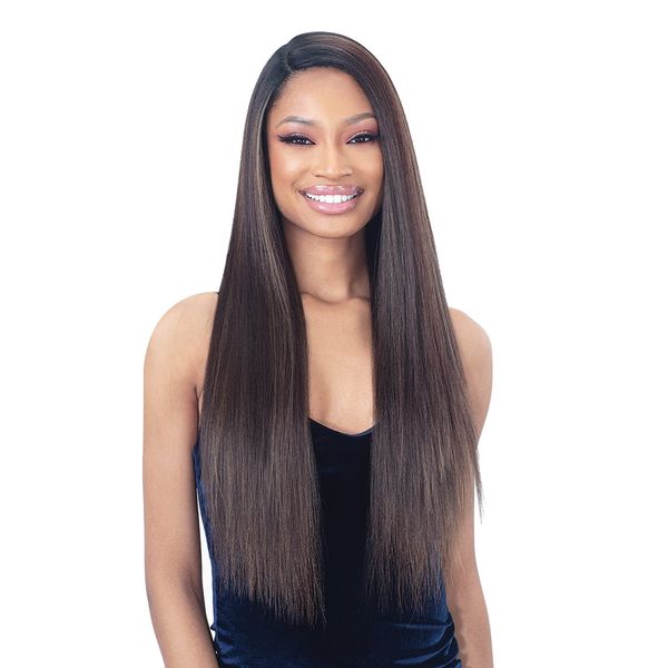 FreeTress Equal HD Lace Front Wig Freedom Part HD-501 (1B)