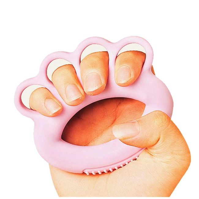 Hand Grip Strength, Training Hand Grip, For Kids, Adults, Elderly, Finger Exercise, Strength Training, Stress Relief, Rehabilitation Equipment, Finger Strengthener, 6 Types of Choices, Unisex, Pink