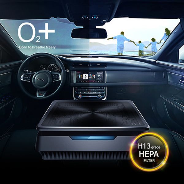 Air purifier for Lant vehicles, trucks, tobacco odor removal, high-performance automatic sensor voice guidance system, additional filter provided, original product