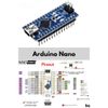 Electrones Nano Board, CH340/ATmega328P Microcontroller, Pre-Soldered with Mini USB B Port