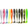 Kunstköder, Gummiköder-Set, 11 Farben Gummiköder für Zander, Mini-Gummifisch-Set, Ultraleichter Gummiköder für Forelle, Barsch, Zander