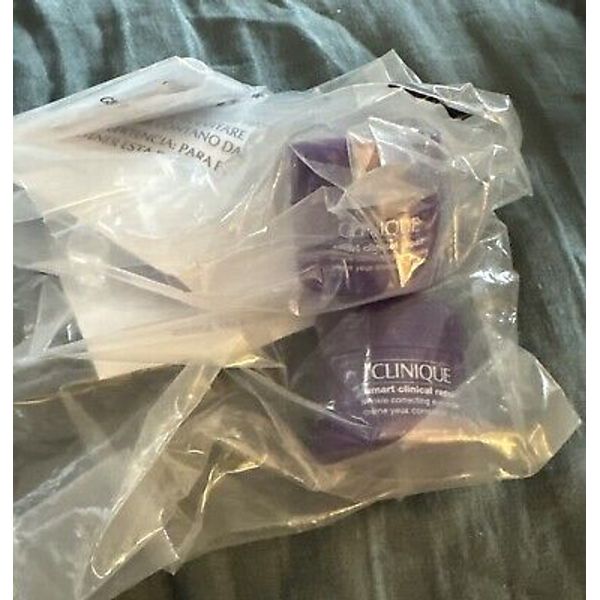Clinique Smart Clinical Repair Wrinkle Correcting Eye Cream 0.5 oz / 15ML x2