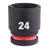Milwaukee 1/2 Hex Short Socket 24mm