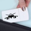 'Army Plane Silhouette' Pill Box with Tablet Splitter (PI00030097)