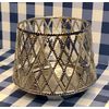 GLITTERY ARGYLE 3 WICK CANDLE HOLDER Bath & Body Works