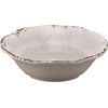 ware 12 Piece Crackle Melamine Dinnerware Sets, Outdoor Dishes Set, Plates and B
