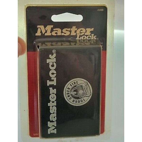 2003 Master Lock Magnetic KEY CASE Tough Under Fire-New Old Stock