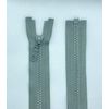 Li YKK Zip Plastic Teeth No. 5 Medium Coarse Separable (014 Grey, 90 cm)
