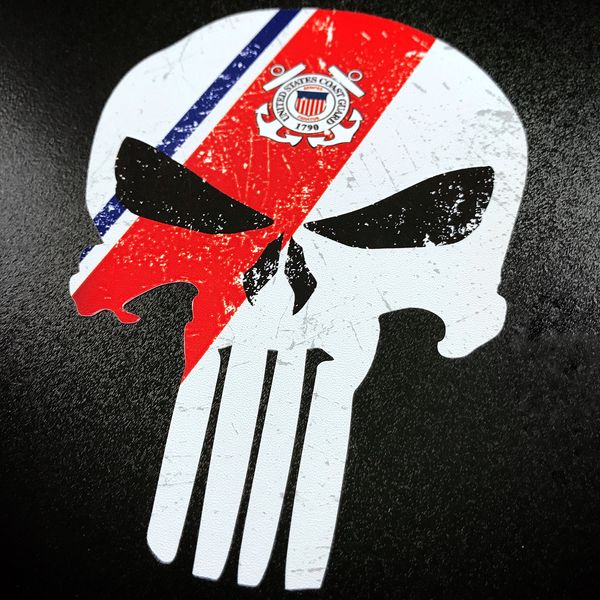 Coast Guard Punisher - Sticker.