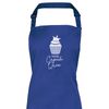 Shopagift Personalised Cupcake Queen Apron - Blue