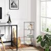 4-Tier Corner Shelf Display Rack Kitchen Bathroom Storage Wire Shelves Organizer