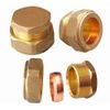 Brass Tube Compression Fitting, Compression Stop End Cap Copper Compression Sleeves Ferrule Fitting to Ending Brass Pipe (16mm)