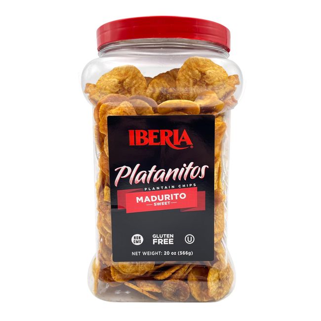 Iberia Maduritos Naturally Sweet Plantain Chips, 20 Oz.