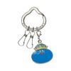 Smile Slime Metal Key Ring King Slime