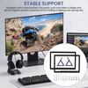 7 Inch Case Plus Screen, Touch Screen Case Holder, Stable Support Plastic Bracket Shell, for Raspberry PC Various Systems Black 7 Inch Monitor Case (Plastic bracket shell)