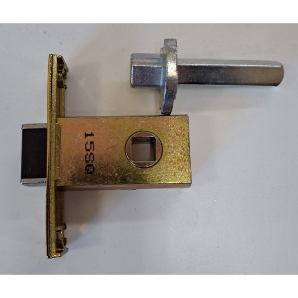 LARSON STORM DOOR  BRUSHED NICKEL  MORTISE LOCK HANDLE  LATCH LOCK