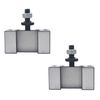 mitoharet 2 PCS 250-101 Wedge Type Tool Post Set for A Free Operation