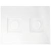 Efco Tea Light Mould Square Set of 2, DIN A4