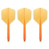 Condor Zero Stress Flight System | Small Size | Dart Flights | Multiple Sizes | Multiple Colours (Orange, Long)