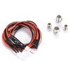 4x Stream Headlight Headlight RC On-Road Model LED Night 5MM&3MM Replacement Parts