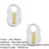 2 Pack FB Padlocks for Ultimate Security