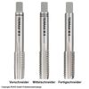 Ruko Terrax Hand Held Tap Set DIN 352 Ground M8
