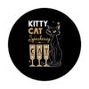 Mid-Century Modern Kitty Cat Speakeasy Design Perfect PopSockets Standard PopGrip